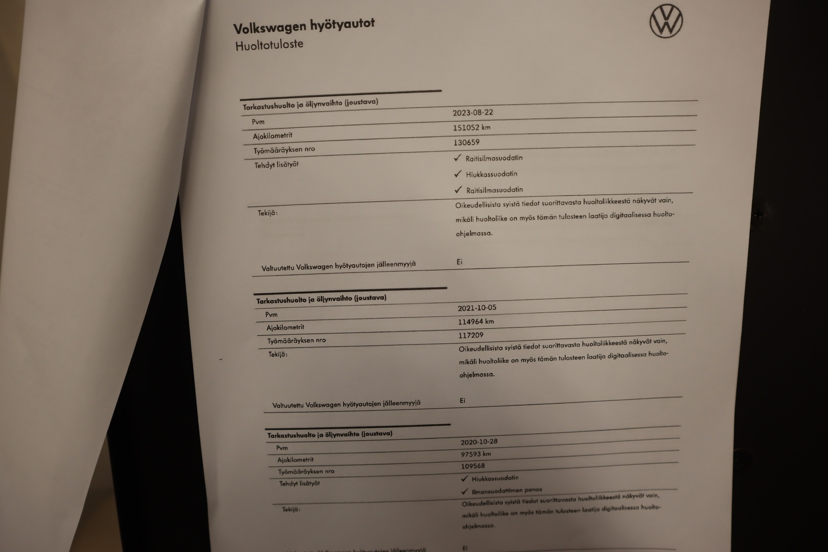 VOLKSWAGEN Transporter 2018
