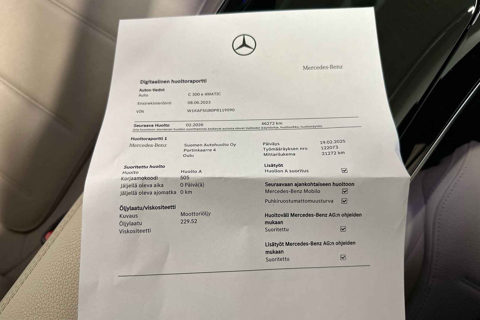 MERCEDES-BENZ C 2023