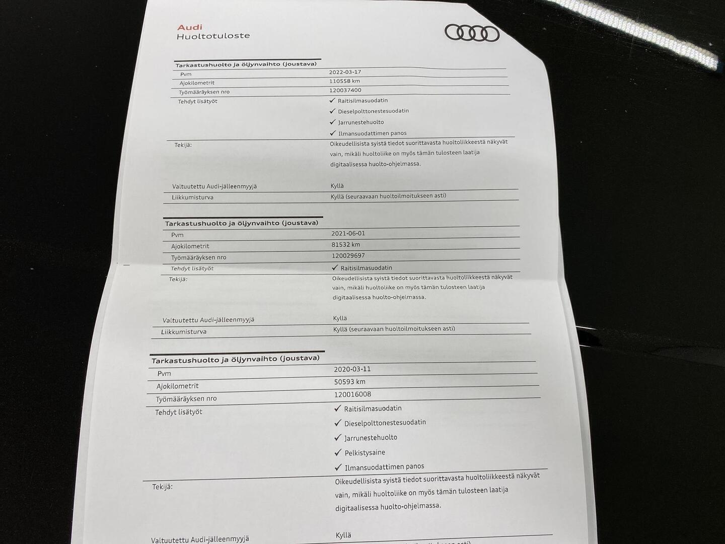 AUDI A8 2017