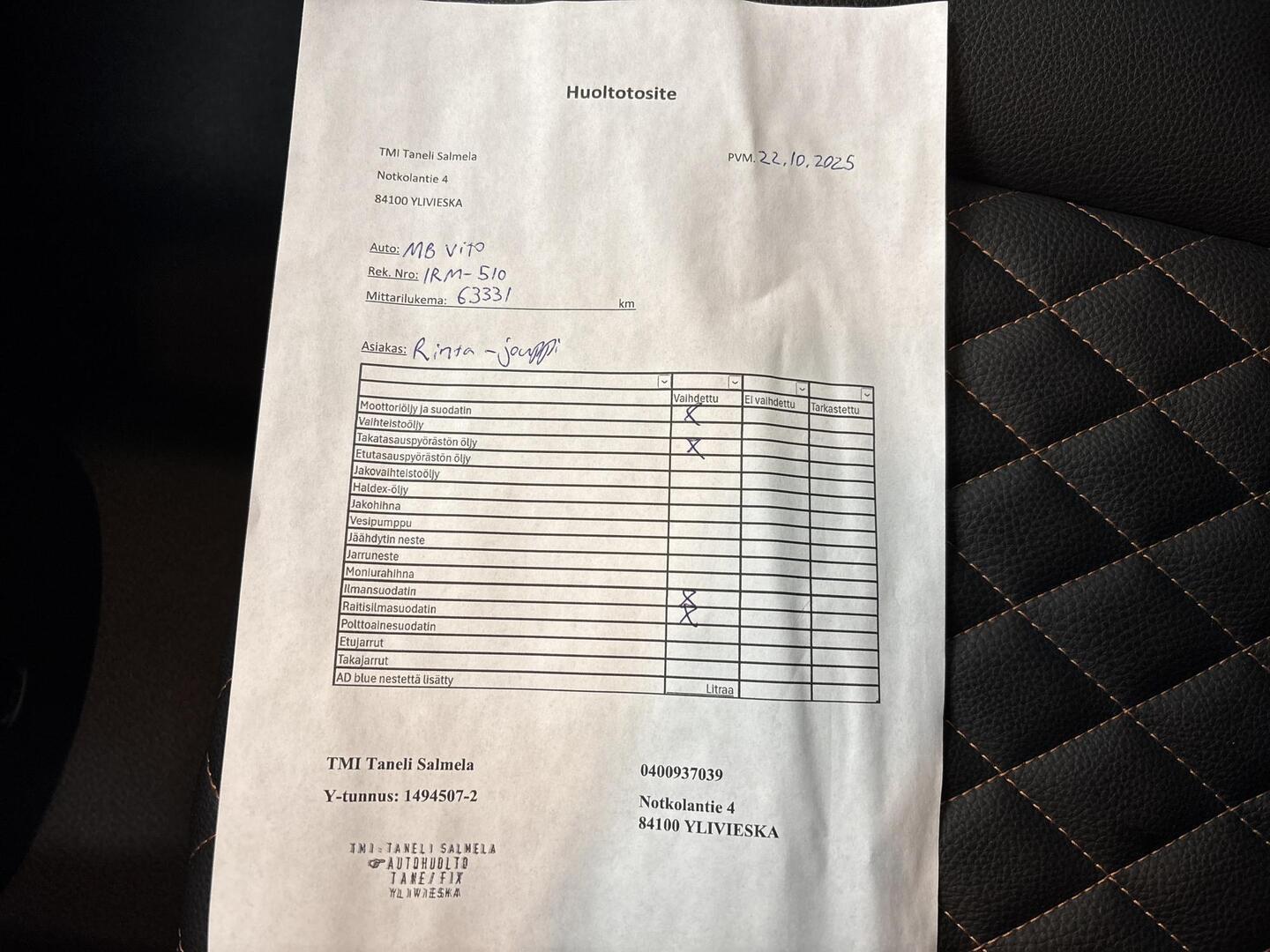 MERCEDES-BENZ Vito 2021