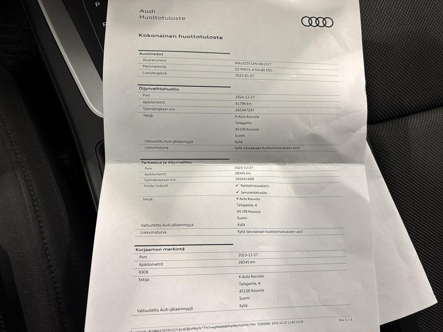 AUDI Q3 2022