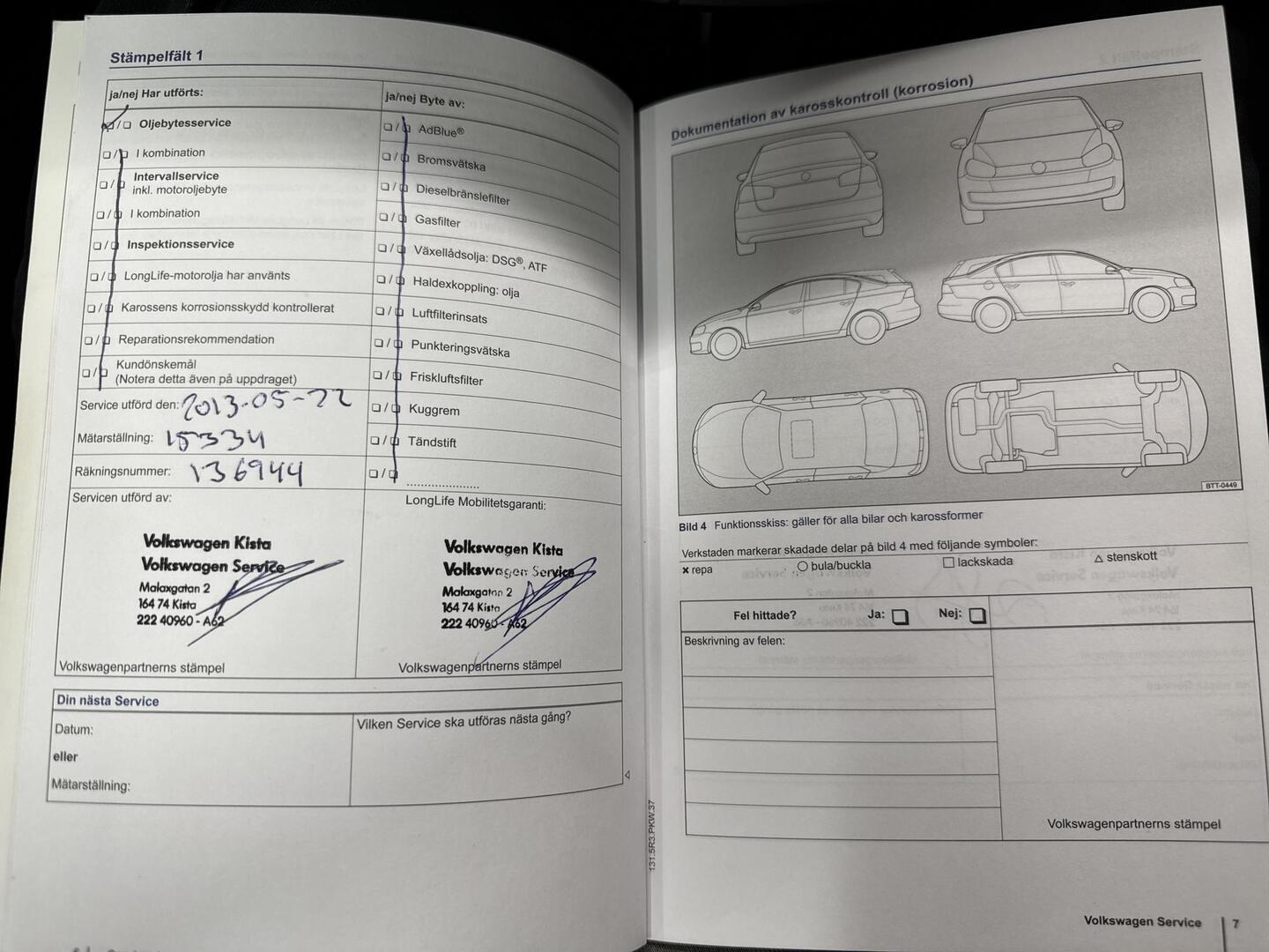 VOLKSWAGEN Passat 2012