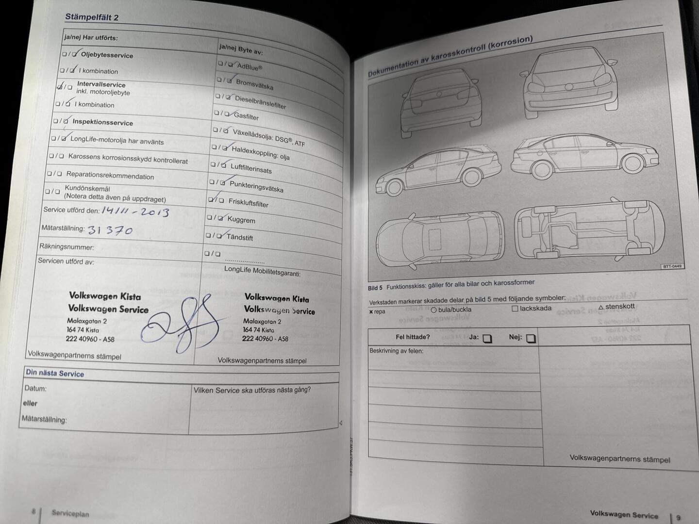 VOLKSWAGEN Passat 2012