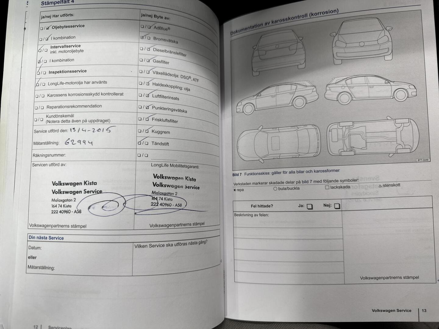 VOLKSWAGEN Passat 2012