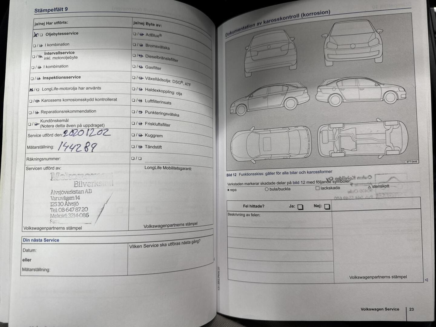 VOLKSWAGEN Passat 2012