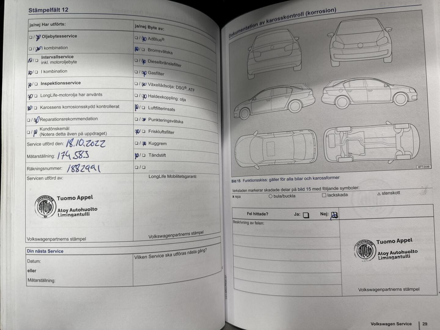 VOLKSWAGEN Passat 2012