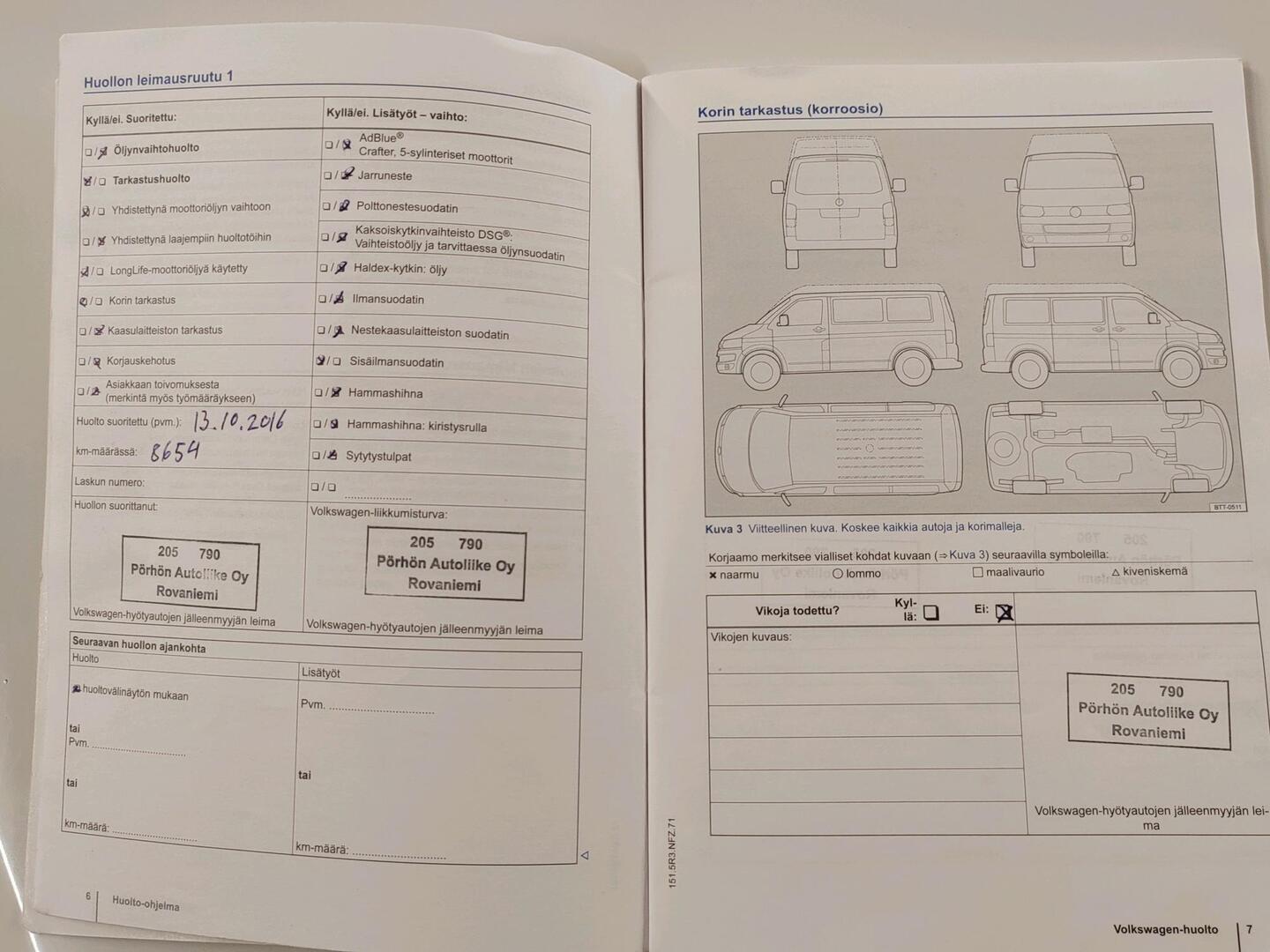 VOLKSWAGEN TRANSPORTER 2015