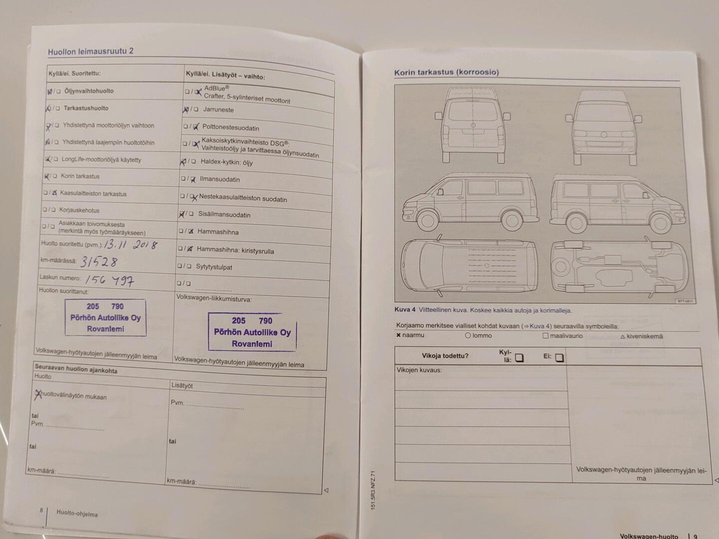 VOLKSWAGEN TRANSPORTER 2015