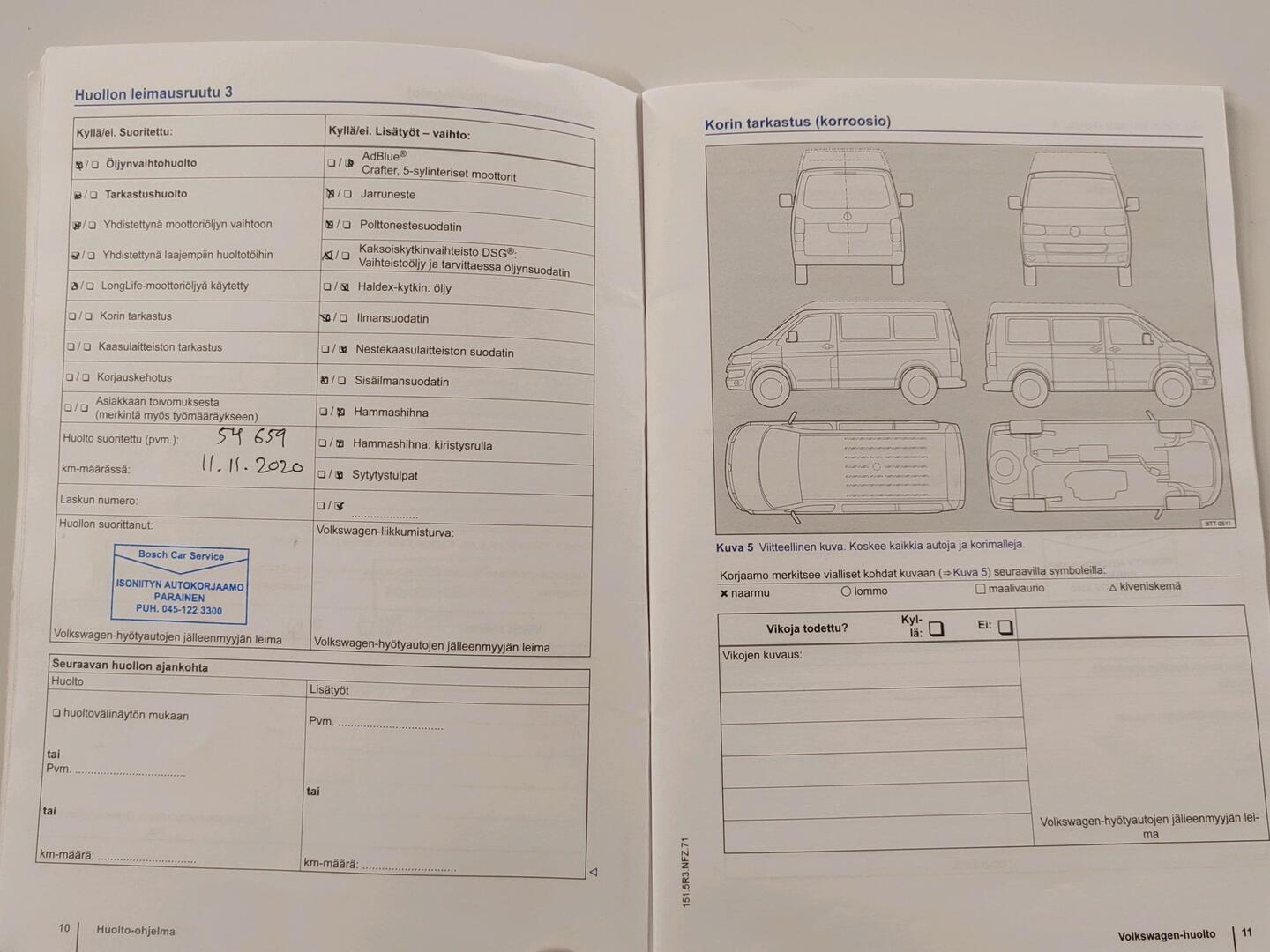 VOLKSWAGEN TRANSPORTER 2015