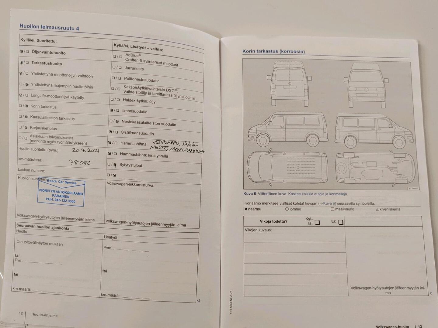 VOLKSWAGEN TRANSPORTER 2015