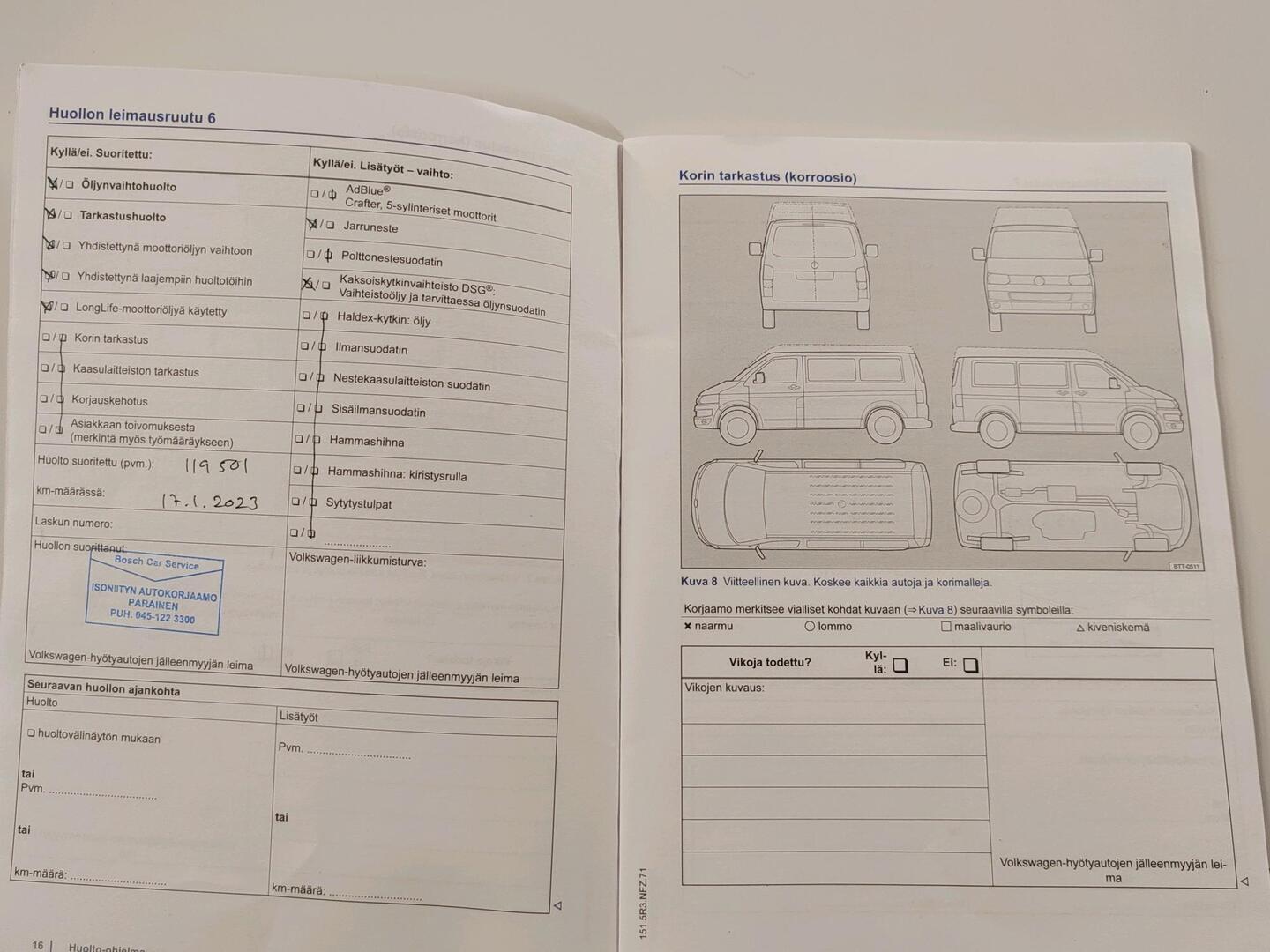 VOLKSWAGEN TRANSPORTER 2015
