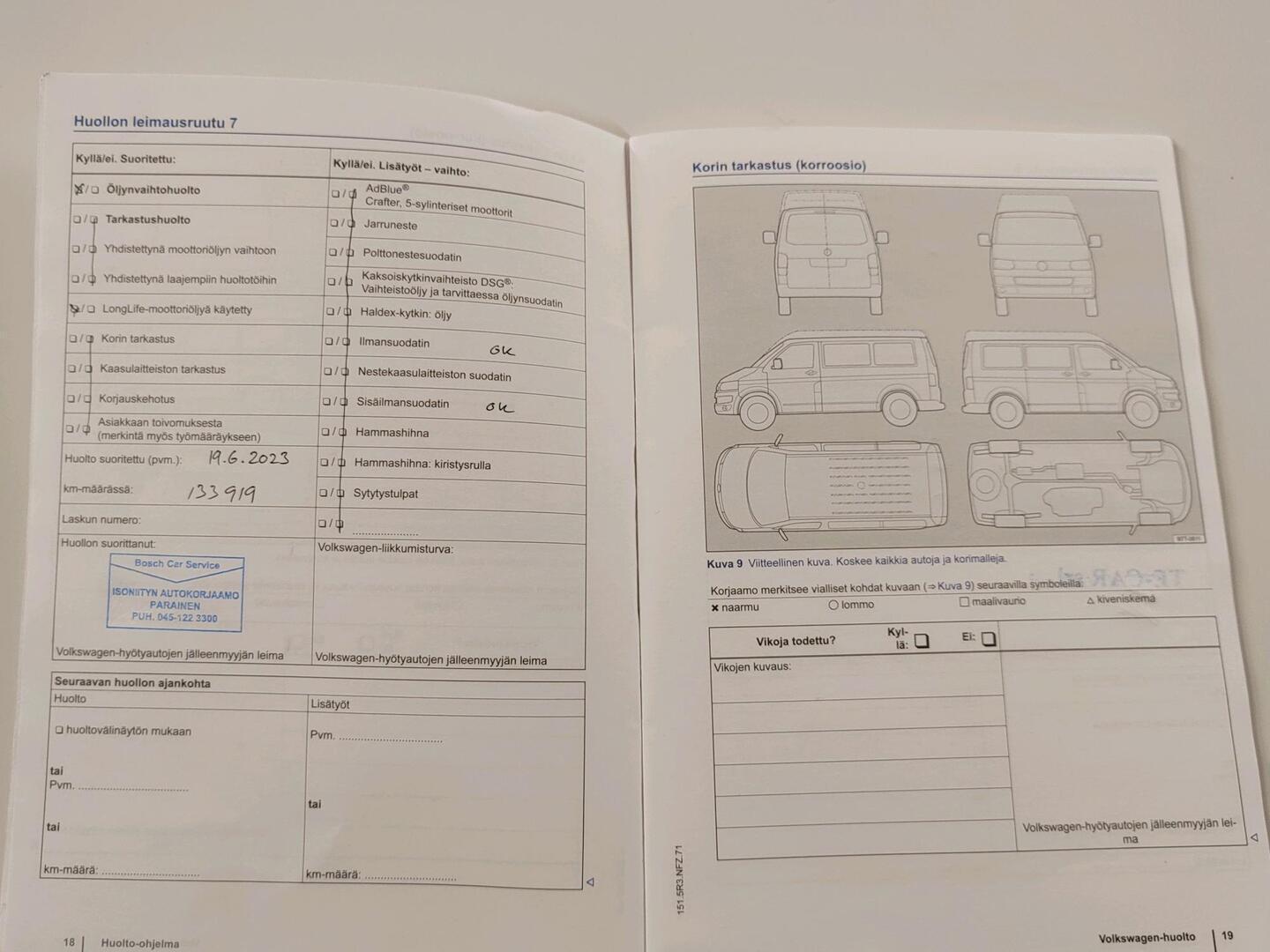 VOLKSWAGEN TRANSPORTER 2015