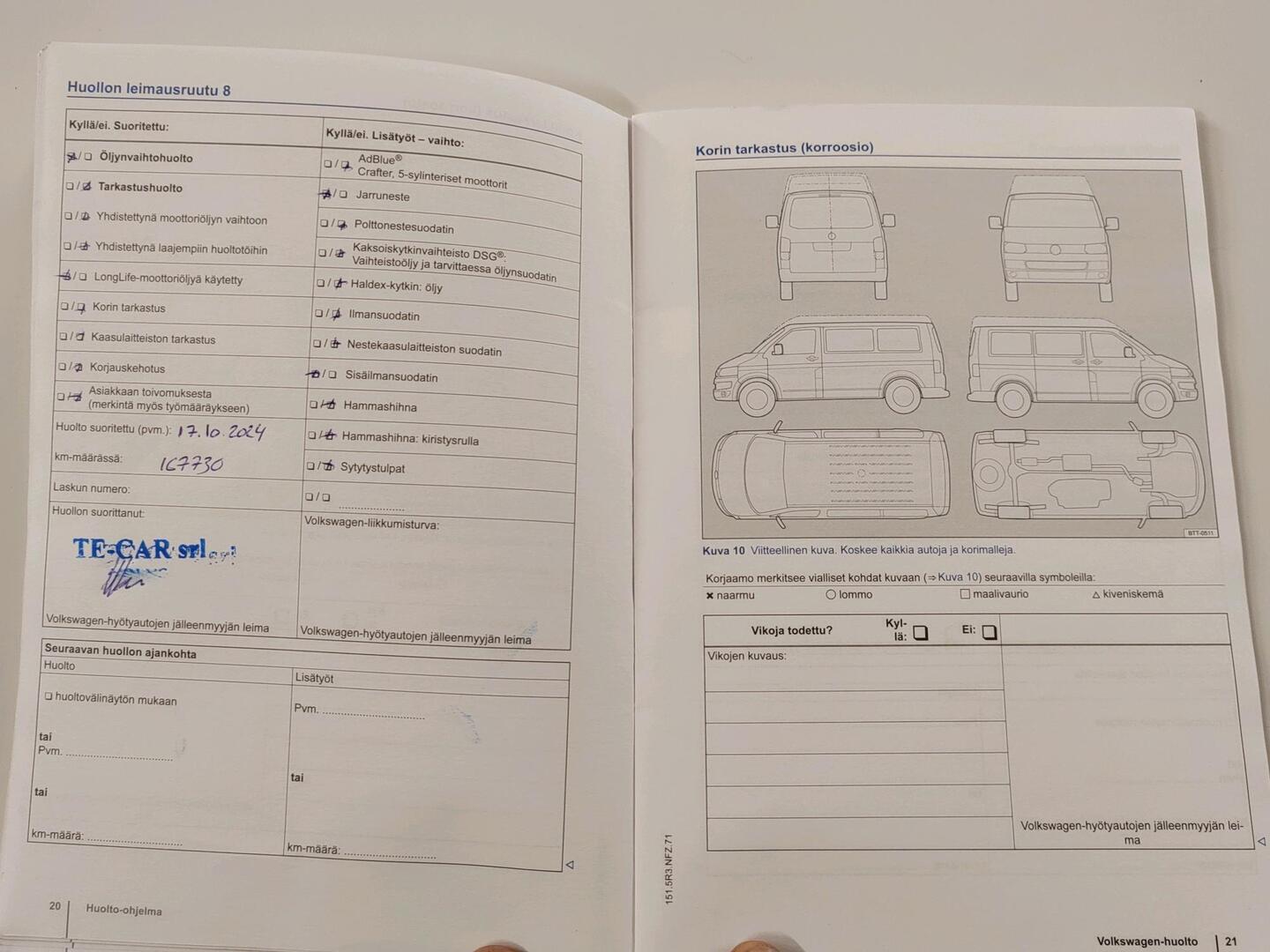 VOLKSWAGEN TRANSPORTER 2015
