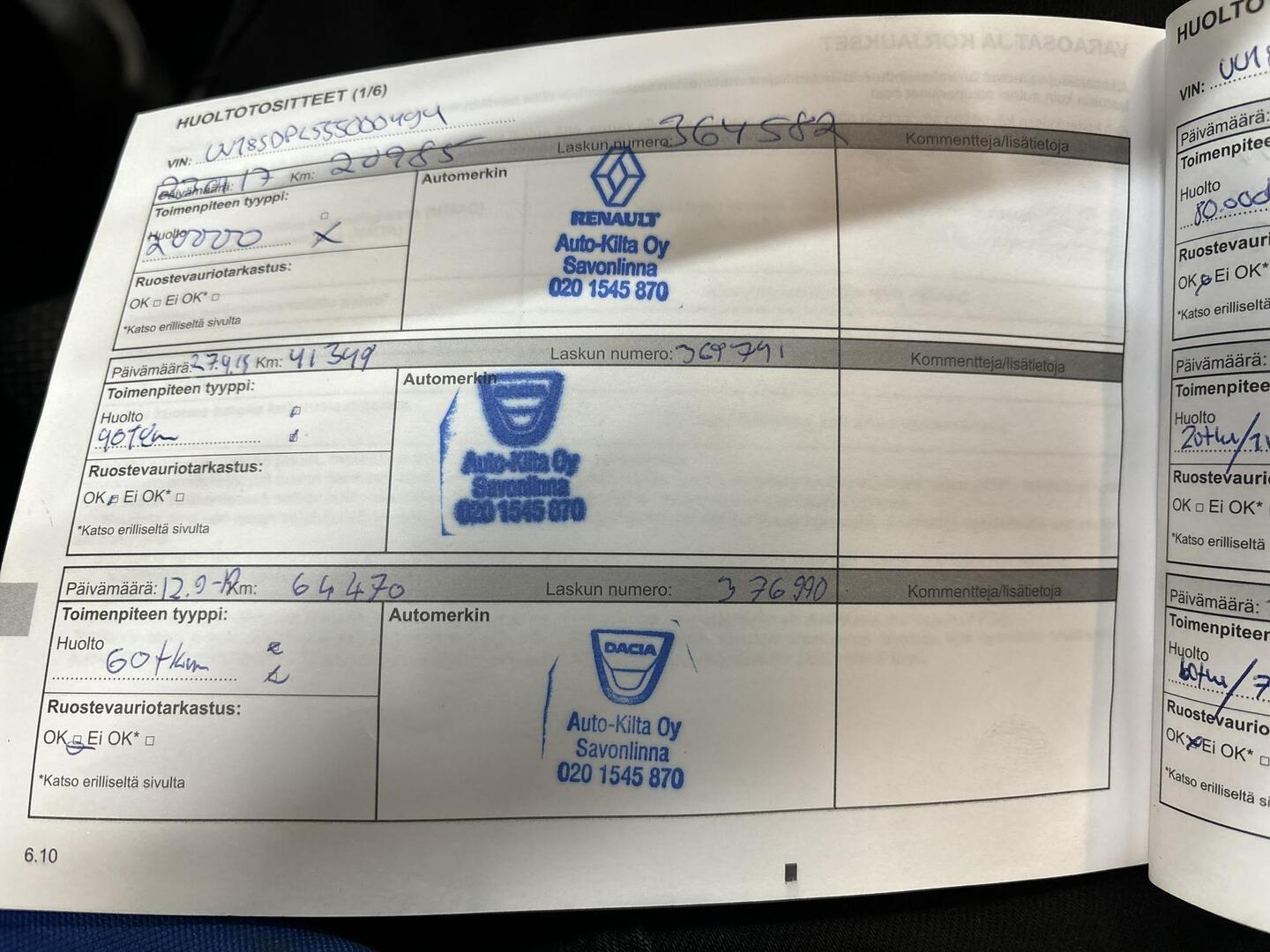 DACIA DOKKER VAN 2016