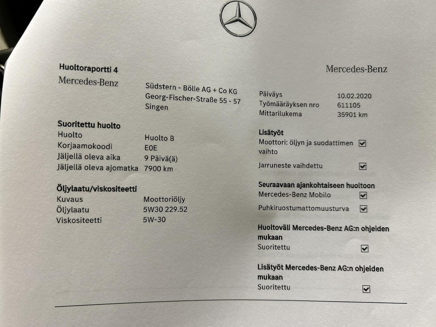 MERCEDES-BENZ B 2016