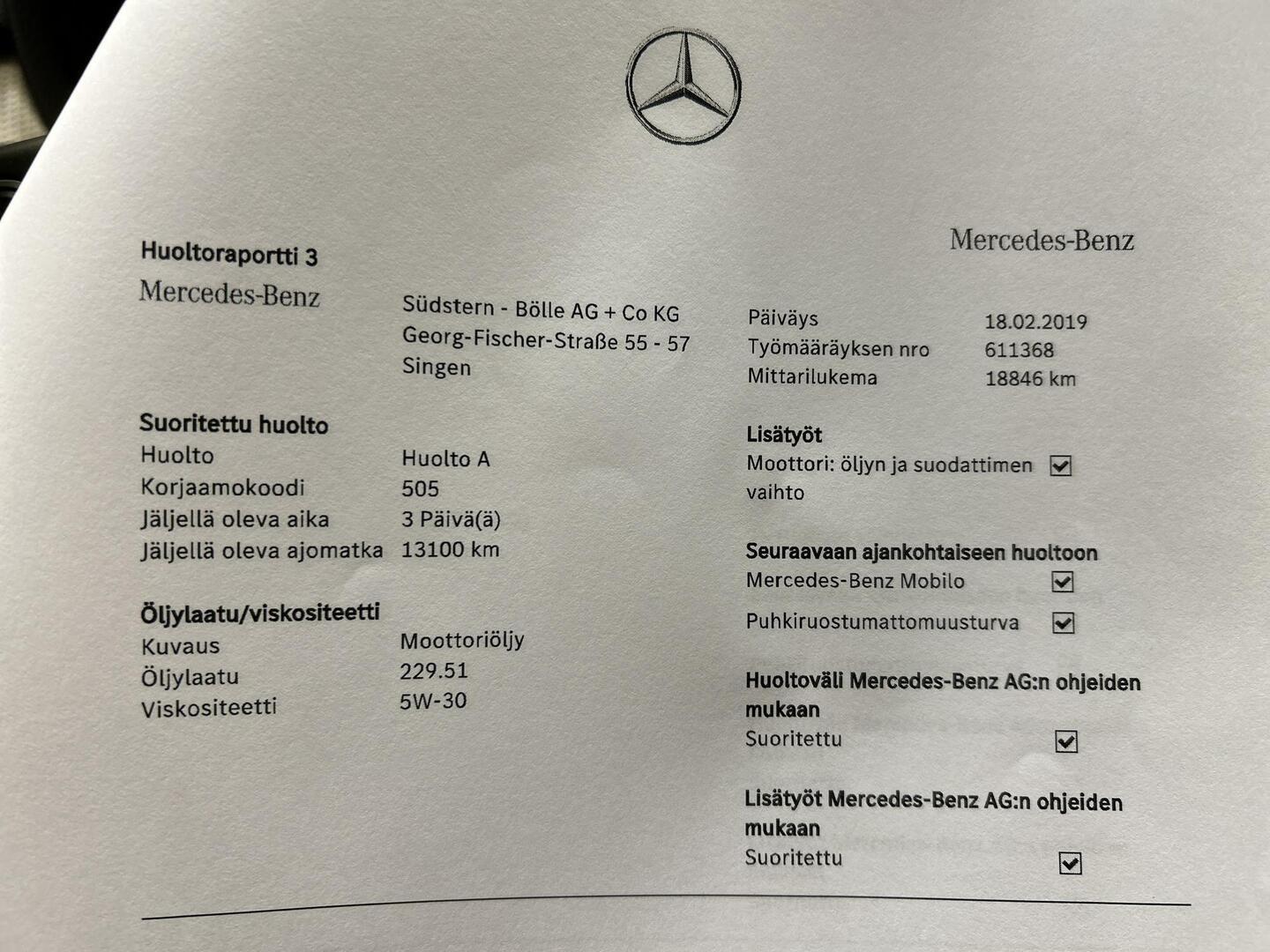 MERCEDES-BENZ B 2016