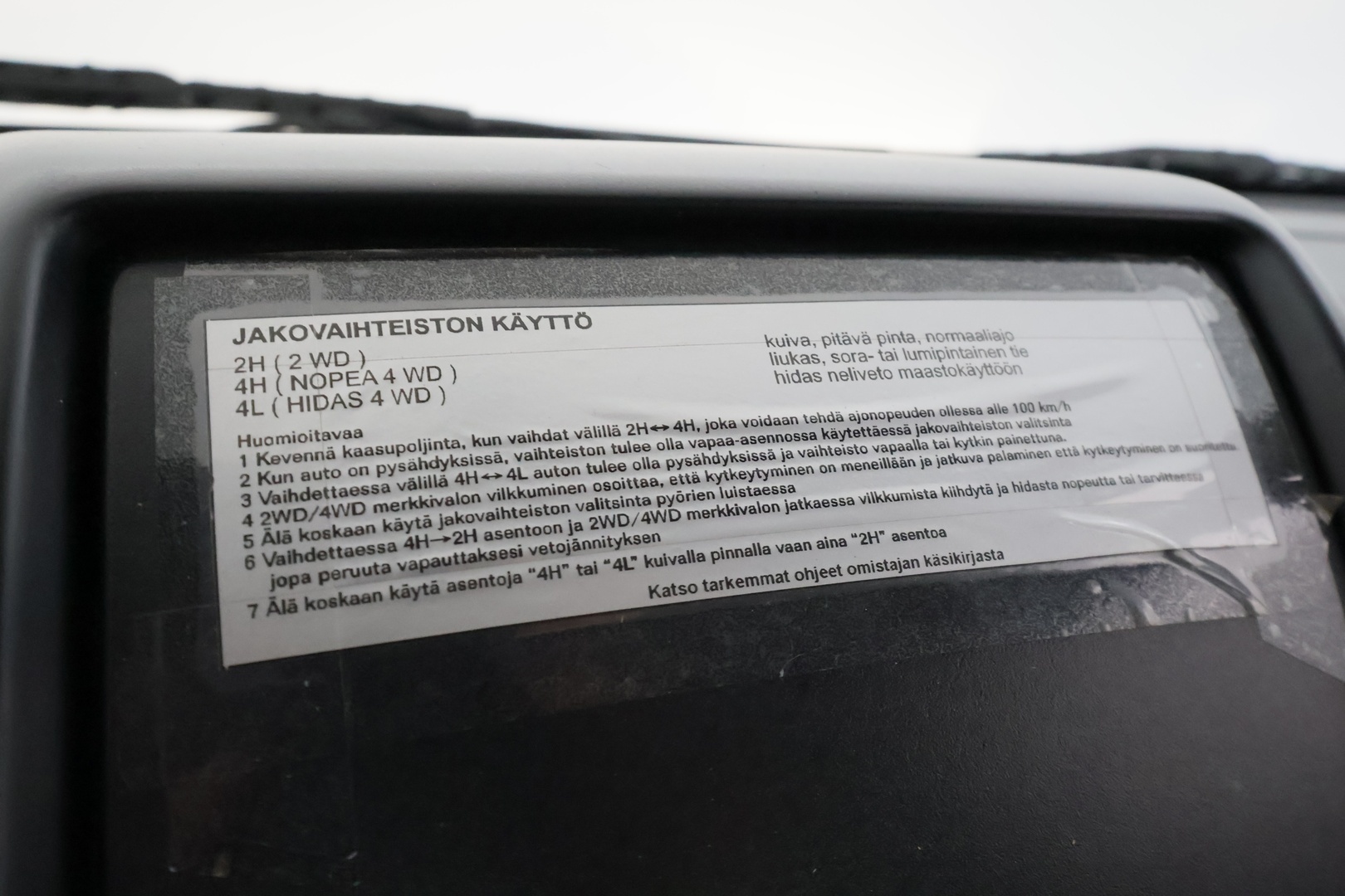 MITSUBISHI L200 2007