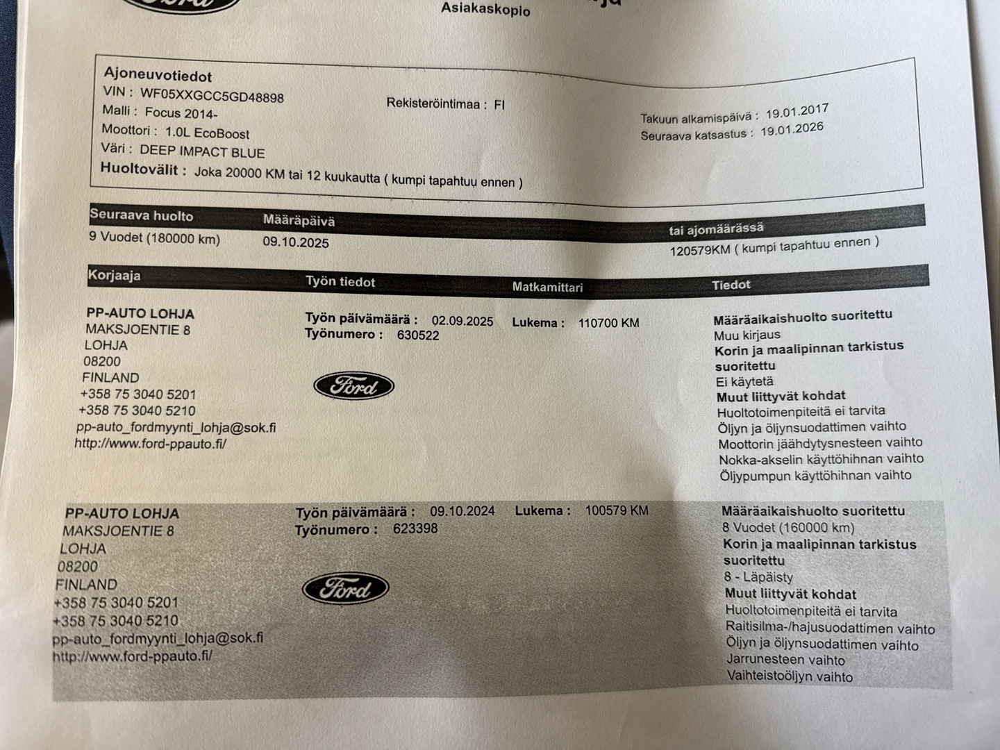 FORD Focus 2017