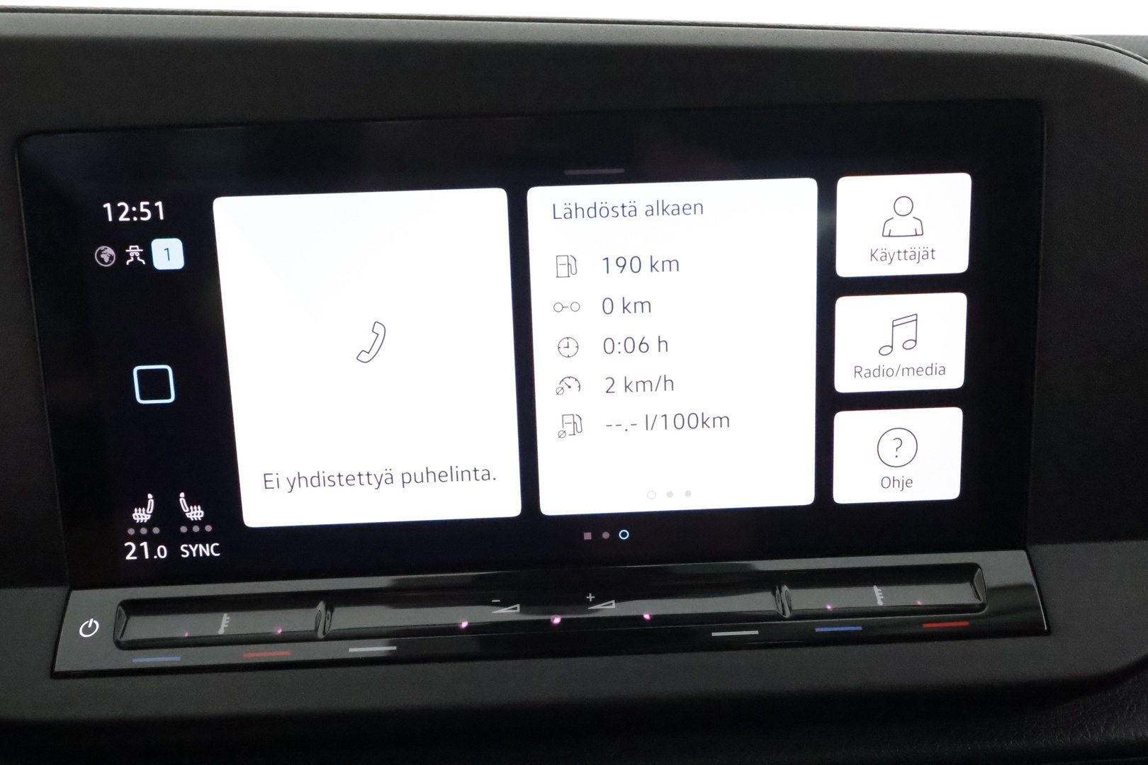 VOLKSWAGEN Caddy 2021