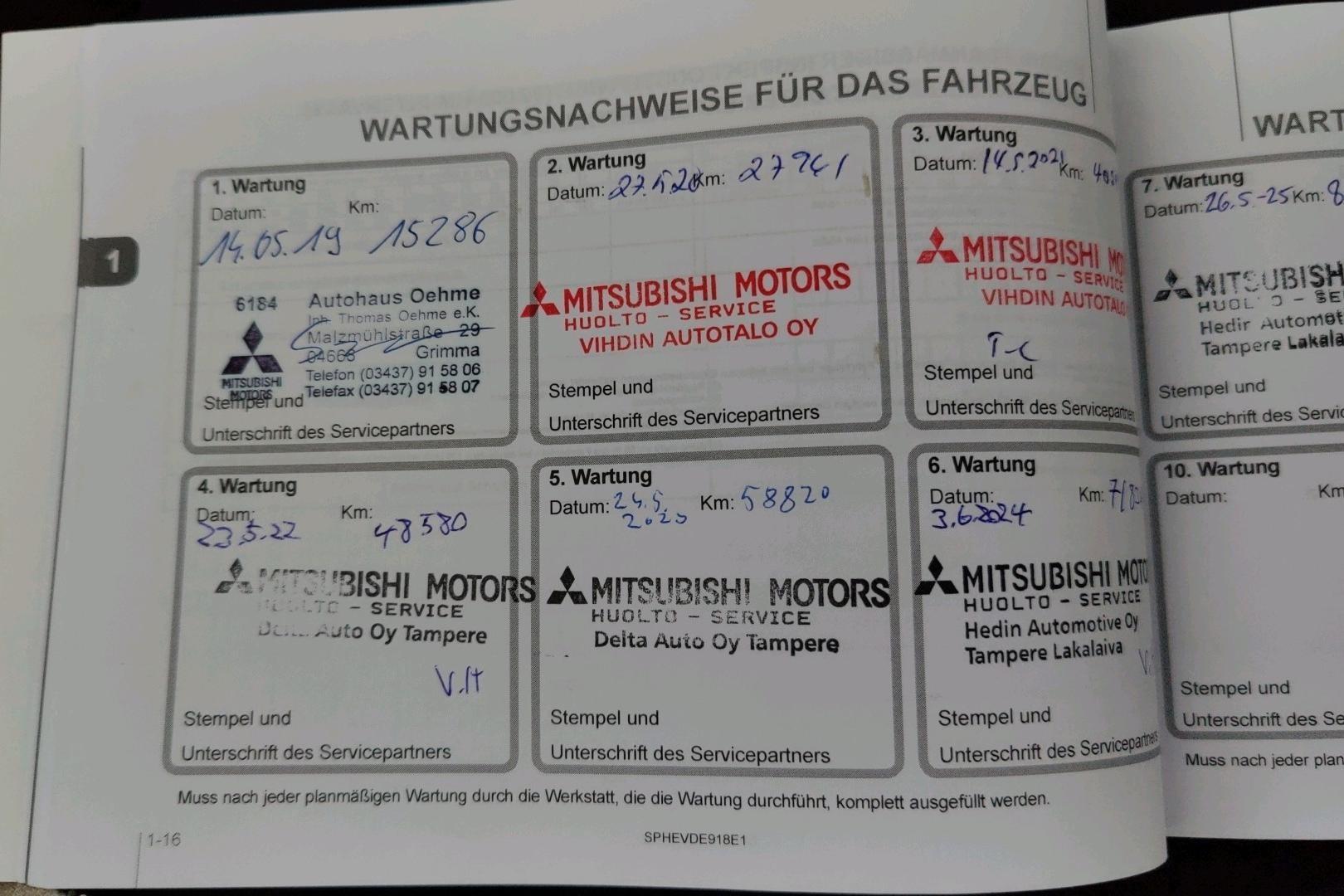 Mitsubishi Outlander PHEV 2018