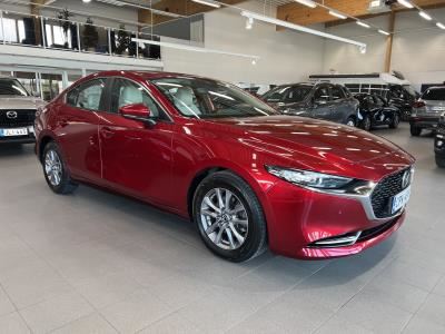 Mazda Mazda3 Sedan 2,0 (186hv) M Hybrid Skyactiv-X Elegance AT White leather Huippuvarusteet / Boseaudio