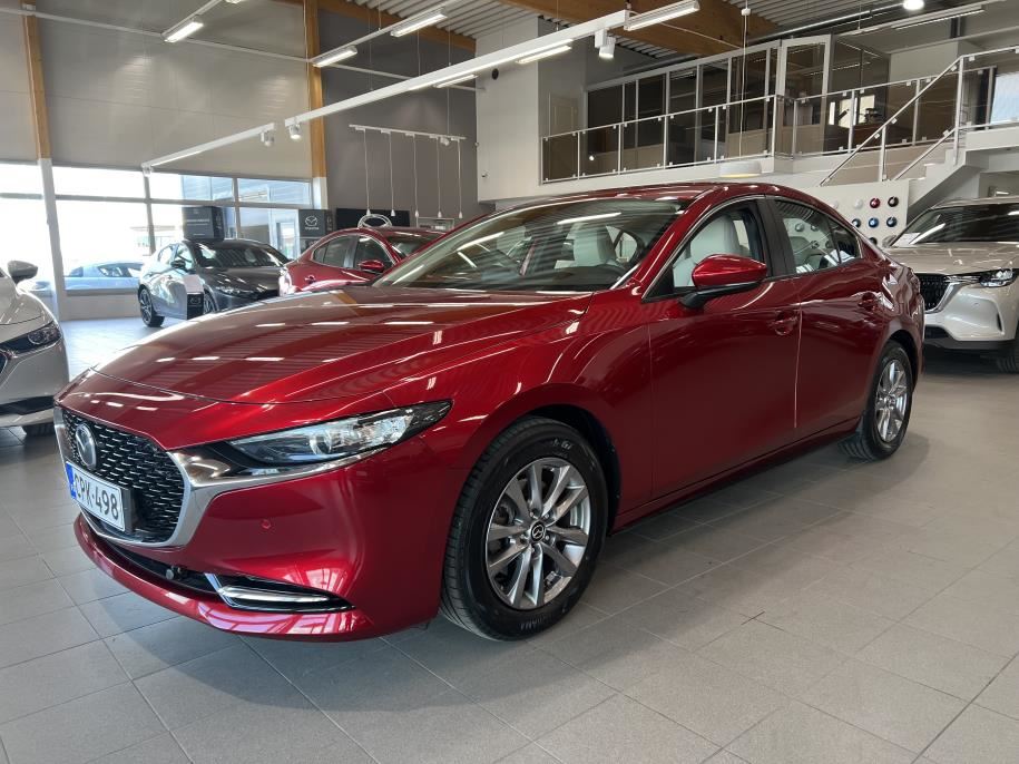Sedan 2,0 (186hv) M Hybrid Skyactiv-X Elegance AT White leather Huippuvarusteet / Boseaudio
