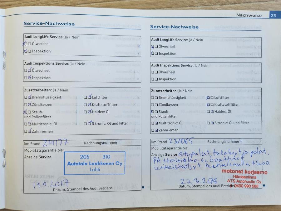 3,0 V6 TDI DPF 176 kW quattro tiptronic-autom. 7-ist. Start-Stop/ Sähkötoimiset istuimet/ Navi