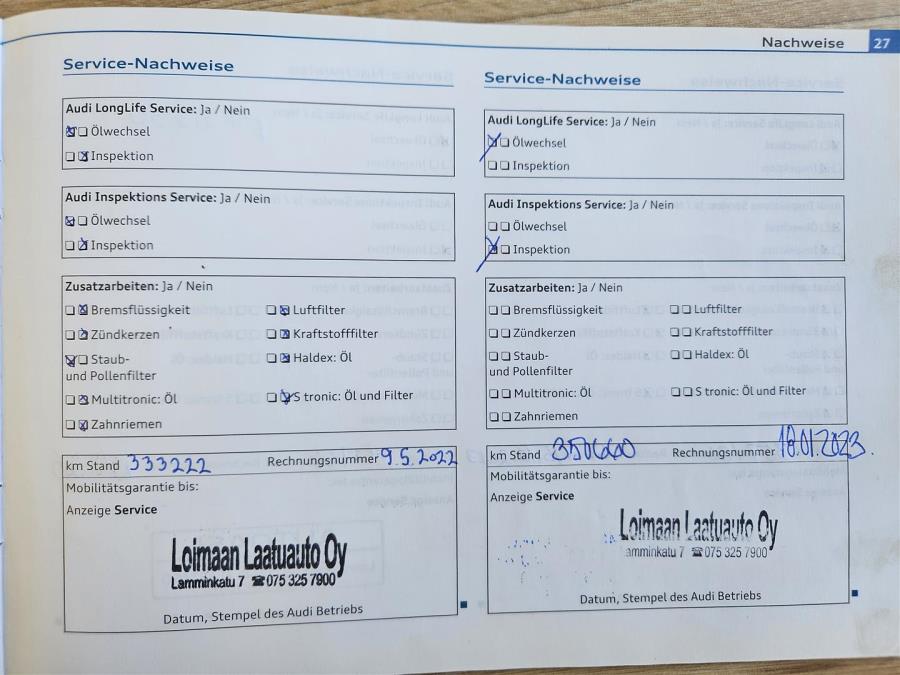 3,0 V6 TDI DPF 176 kW quattro tiptronic-autom. 7-ist. Start-Stop/ Sähkötoimiset istuimet/ Navi