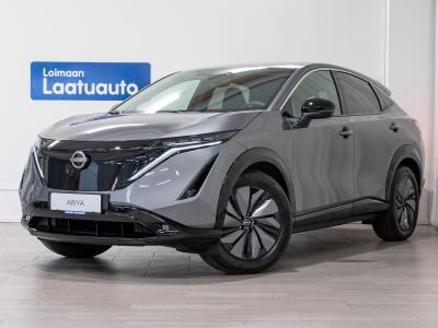 Nissan Ariya 87 kWh Evolve 4WD 302 hv / Korko 0 % / Matrix-LED / Lasikatto / Ilmast. muistipenkit / BOSE audio