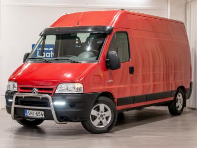 Citroen Jumper 2.8 HDi 128 hv man. / Rek 6:lle / Jakohihna uusittu 06/2025 / Ilmastointi / Webasto / Koukku