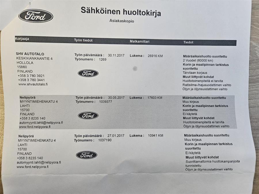 310 2,0TDCi 130 hv M6 Trend Van N1 L2H1 FWD/ Webasto/ Koukku/ Vakkari/ Suomiauto