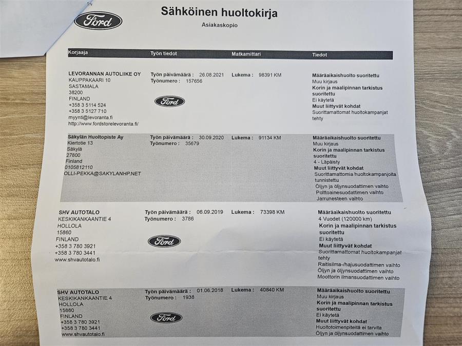 310 2,0TDCi 130 hv M6 Trend Van N1 L2H1 FWD/ Webasto/ Koukku/ Vakkari/ Suomiauto