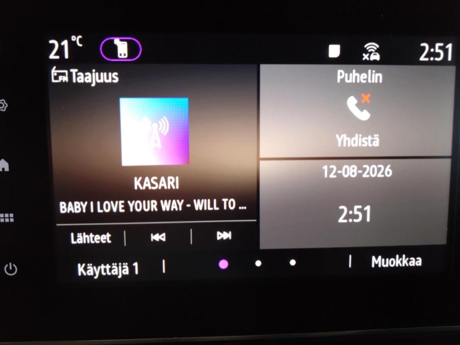 Van dCi 150 A/T L2 H1 N-Connecta / Vanerointi / Webasto kaukosäädöllä / Vetokoukku / Peruutuskamera