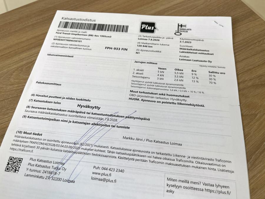 Van 350 2,0 TDCi 130 hv M6 Etuveto Trend L3H2 / Sis.alv. / Suomi-auto / 1 omistaja / Takuu voimassa