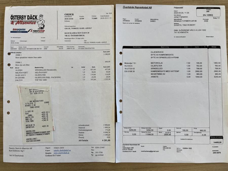 Renault Hymer Ejr 686/ Trumatic/ Ilmastointi