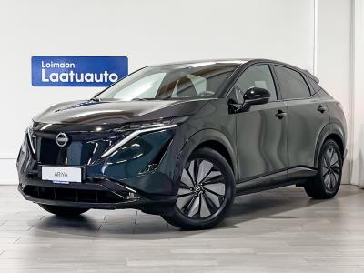 Nissan Ariya 87 kWh Evolve e-4ORCE 4WD 302 hv / Korko 0.99 % / Mukautuvat LED-valot / Lasikatto / Muistipenkit