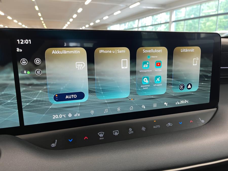 52 kWh Engage Plus / Takuu 5 vuotta / Toimintamatka 424 km / Akuston esilämmitys / Ilmalämpöpumppu