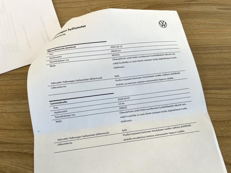 Pitkä 2,0 TDI 110 kW DSG / Sis.alv. / 1 omistaja / Suomi-auto / Merkkihuollettu / Pariovet / Koukku