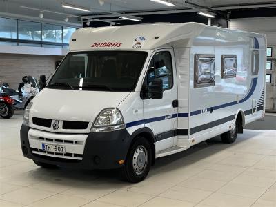 Renault Master DETHLEFFS RT6844 ESPIRIT/ Suomi-asuntoauto/ Parivuode/ Vakkari/ Ilmastointi/ Markiisi