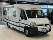 DETHLEFFS RT6844 ESPIRIT/ Suomi-asuntoauto/ Parivuode/ Vakkari/ Ilmastointi/ Markiisi
