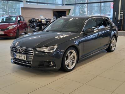 Audi A4 Avant S line Business Sport 2,0 TDI 190 hv quattro S tronic / Koukku / Navi / Adaptiivinen vakkari
