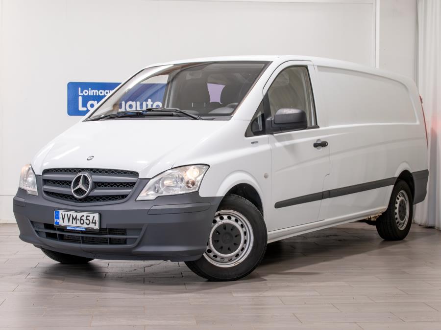 116 CDI aut. pitkä A3 / Suomi-auto / Webasto / Pariovet / Koukku / Huollettu ja katsastettu 04/2025