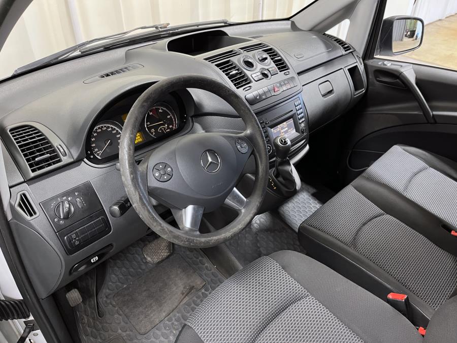 116 CDI aut. pitkä A3 / Suomi-auto / Webasto / Pariovet / Koukku / Huollettu ja katsastettu 04/2025