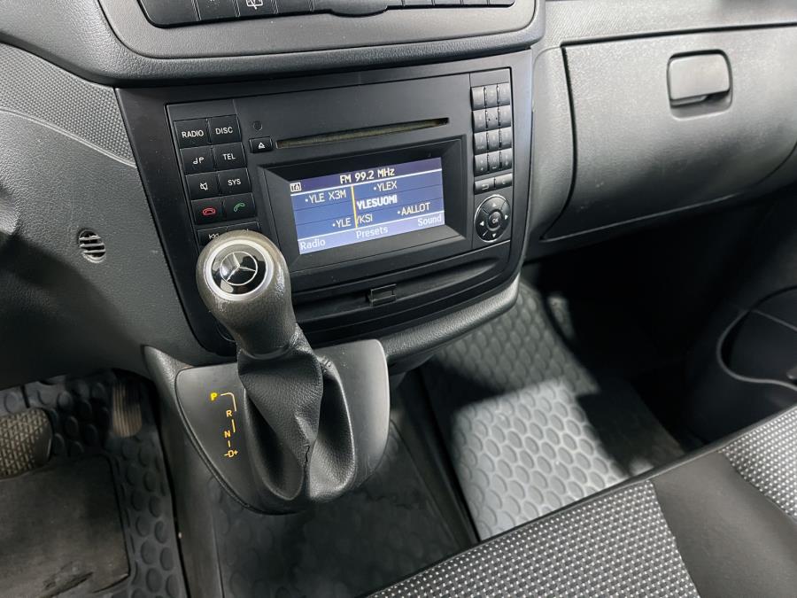 116 CDI aut. pitkä A3 / Suomi-auto / Webasto / Pariovet / Koukku / Huollettu ja katsastettu 04/2025