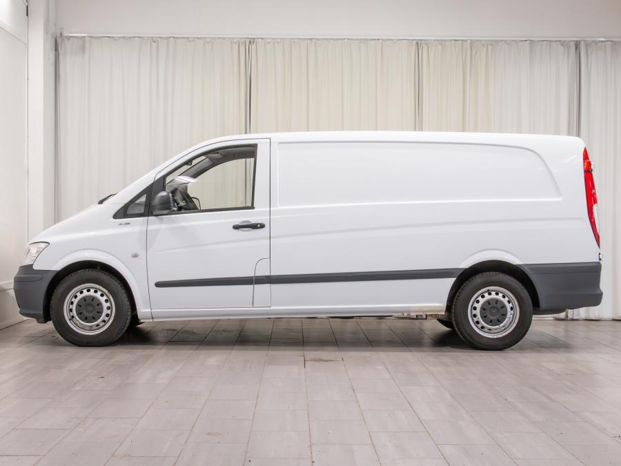 116 CDI aut. pitkä A3 / Suomi-auto / Webasto / Pariovet / Koukku / Huollettu ja katsastettu 04/2025