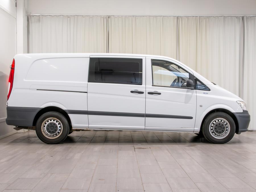 116 CDI aut. pitkä A3 / Suomi-auto / Webasto / Pariovet / Koukku / Huollettu ja katsastettu 04/2025