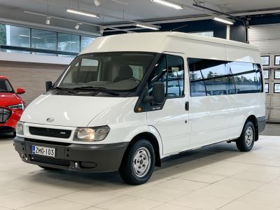 Ford Transit 300L 2.0 TDCi 125 hv pikkubussi / Sis.alv. / Rek. 9:lle / Katsastettu 06/2026 / *huutokaupat.com*
