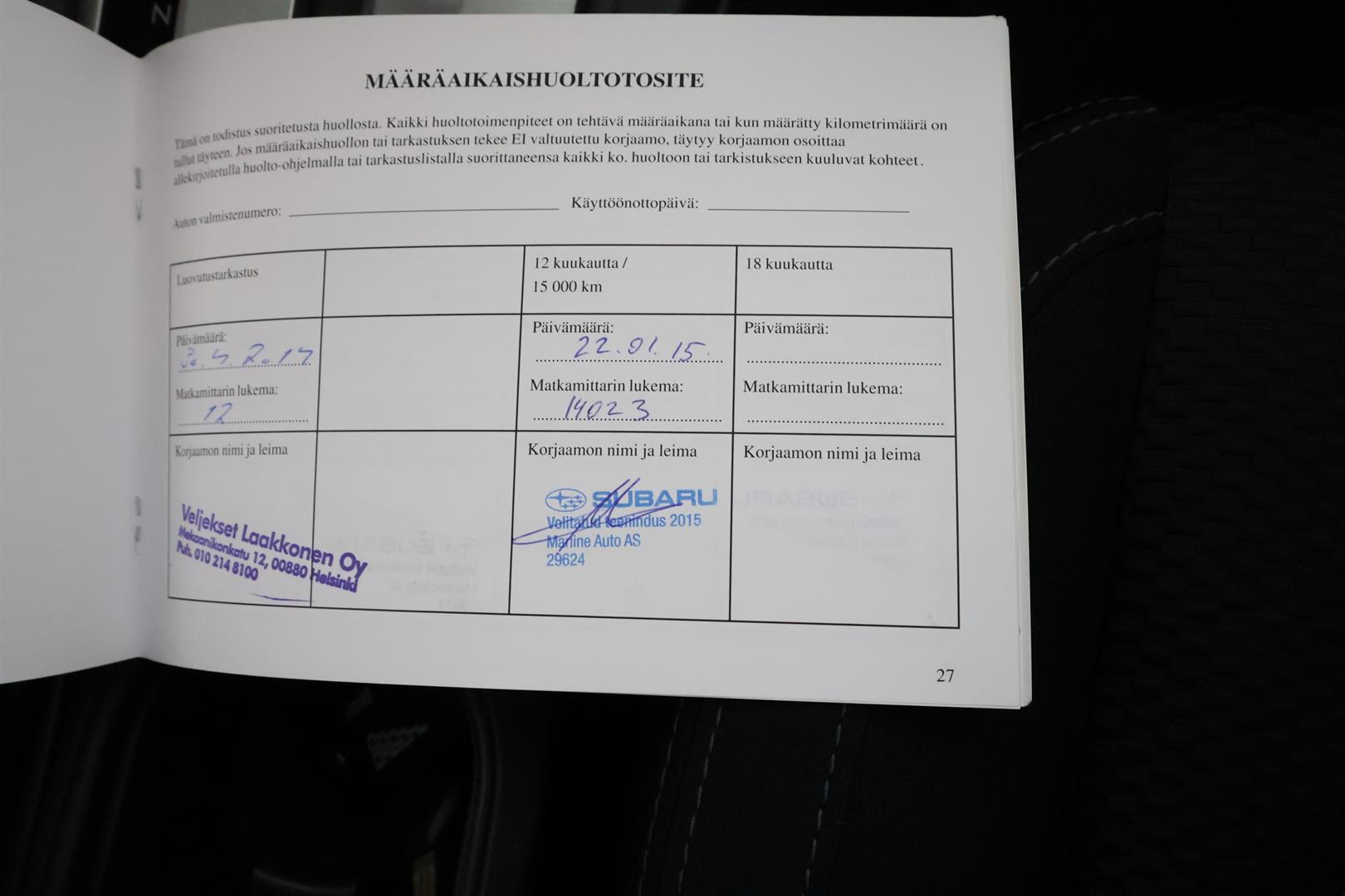 Subaru Forester 2014