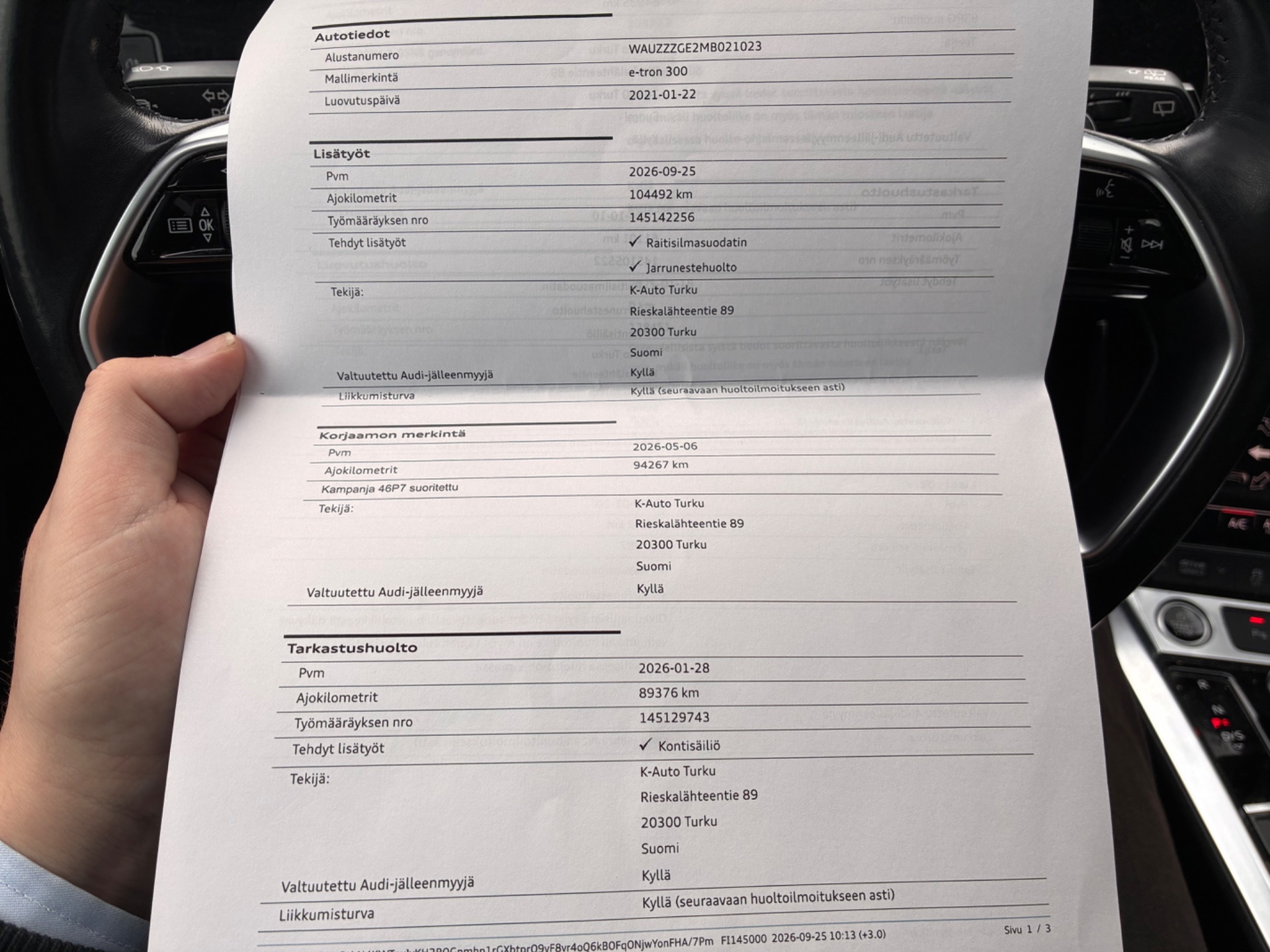 Audi e-tron 2021