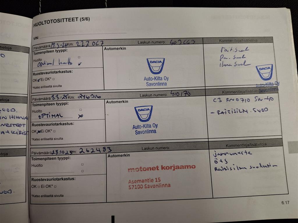 DACIA Logan MCV 2017